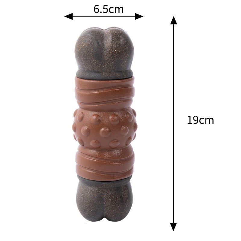 Unleash the Fun with Our Durable Bacon-Flavored Chew Toy for Aggressive Pets