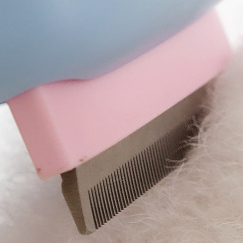 Pet Grooming Brush for Deshedding and Dematting Tool for All Fur Types