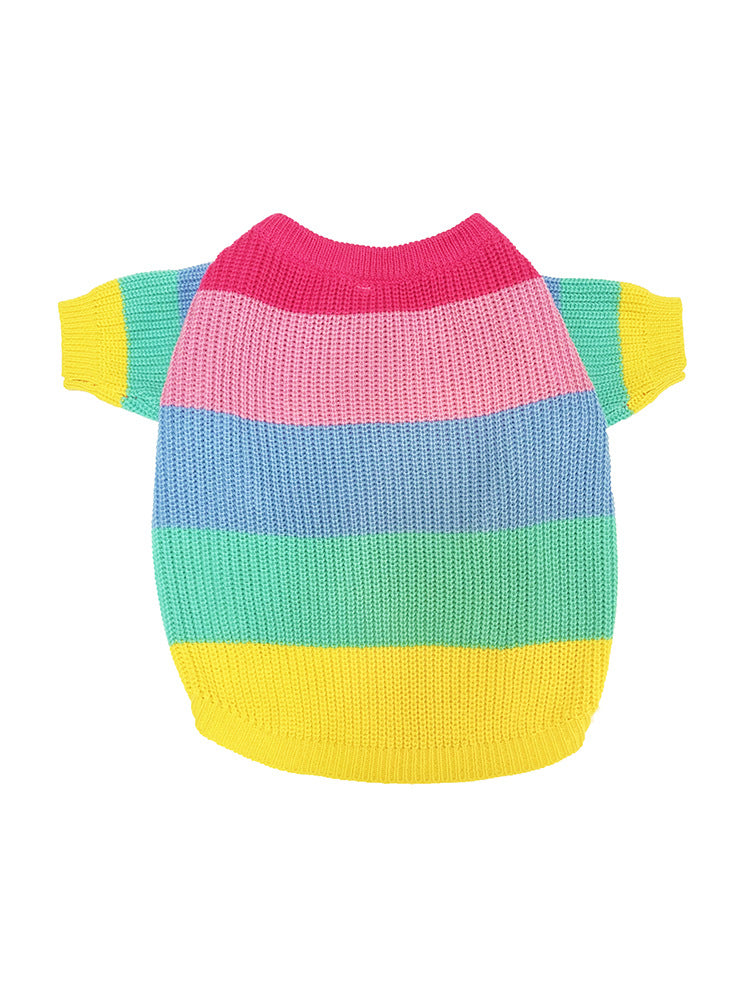 Rainbow Pet Sweater