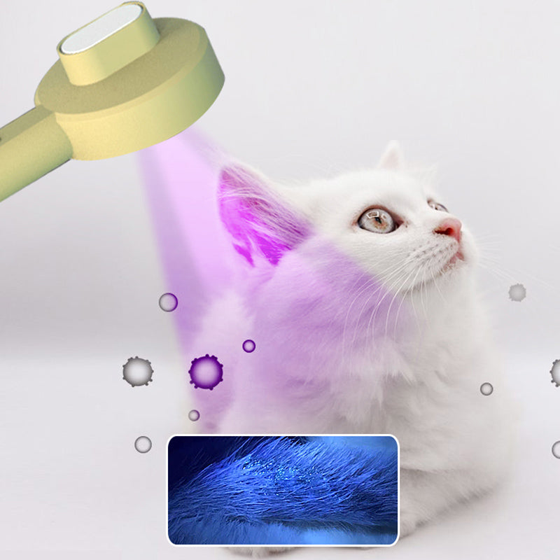 Hoopet 2-in-1 Pet Comb and UVC Moss Detection Lamp with Hair Remover