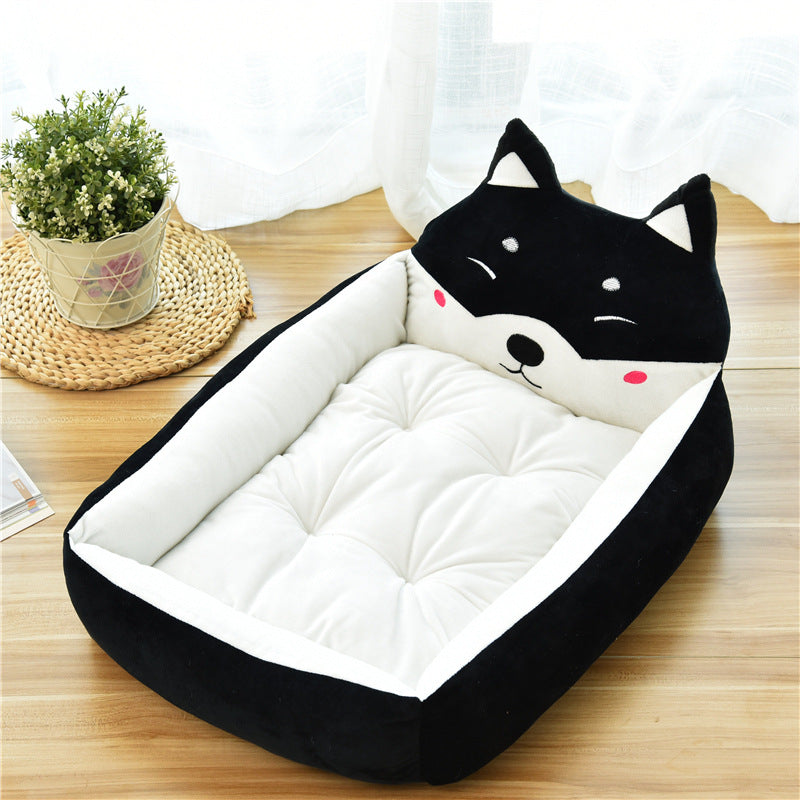 Large Warm Cozy Pet Bed Soft Fleece Nest