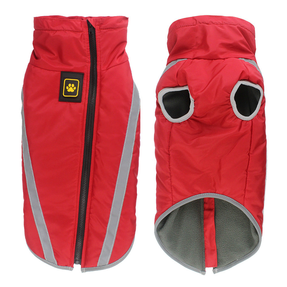 Winter Reflective Padded Pet Jacket