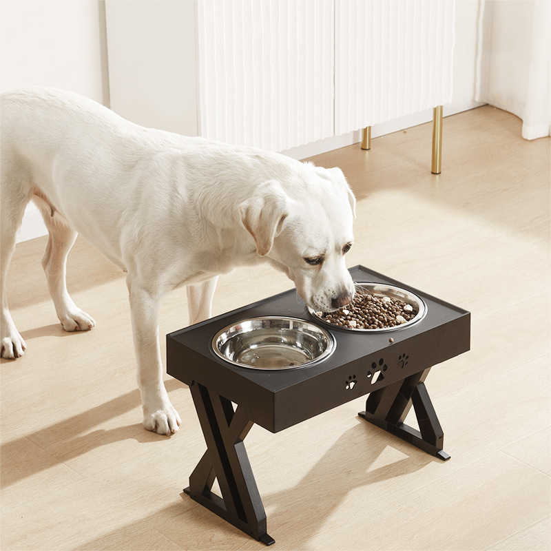 Stainless Steel Pet Bowl, Folding Feeder for Pets