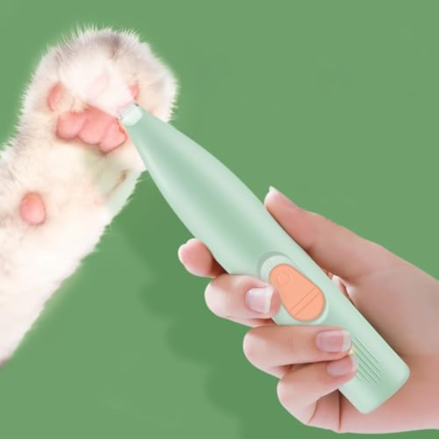 Pet Paw Trimmer Rechargeable with Ergonomic Grip for Grooming Excessive Hair