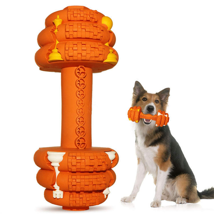 Durable Food-Grade Interactive Pet Chew Toy for Aggressive Pets