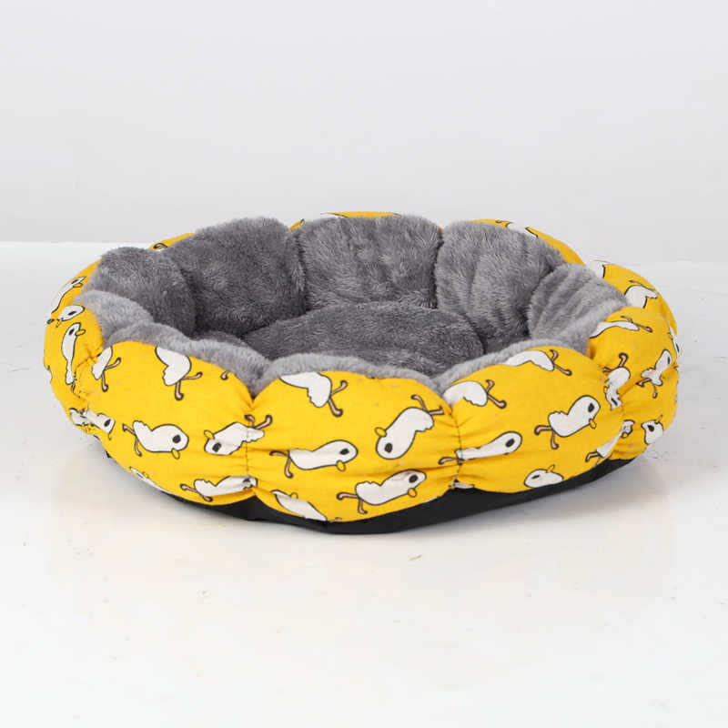 Calming Round Fluffy Pet Donut Bed for All Sizes