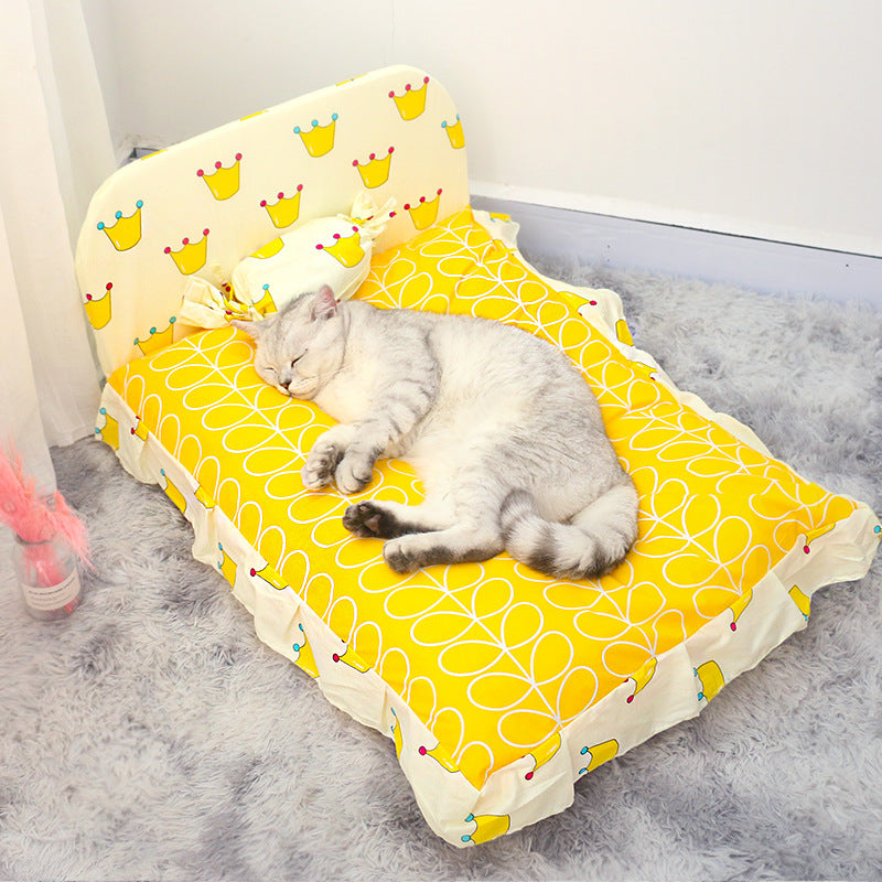Soft Teddy Small Pet Bed