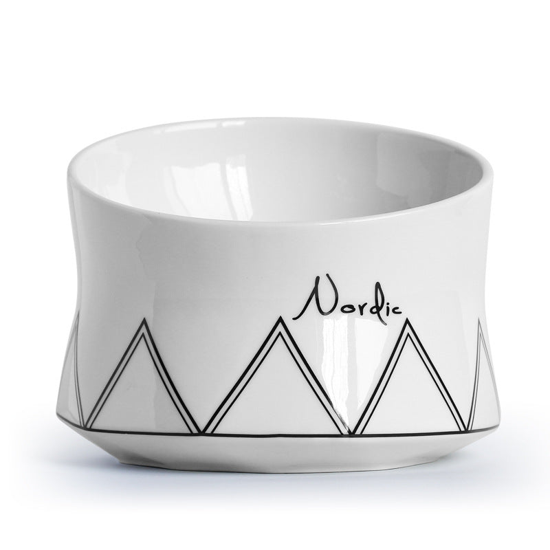 Durable Ceramic Pet Feeding Bowl