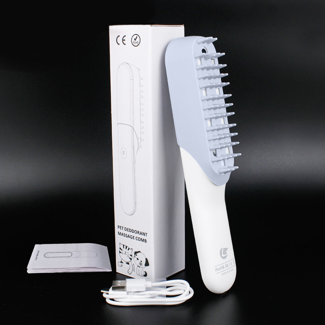 Pet Silicone Massage Brush for Grooming, Sterilization, and Fur Removal
