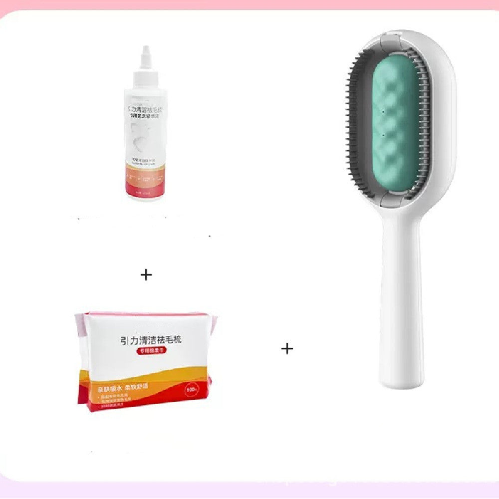 Pet Grooming Brush Dematting Comb for Floating and Sticky Hair Removal