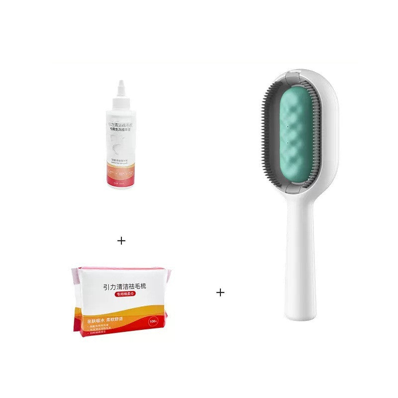 Pet Grooming Brush Dematting Comb for Floating and Sticky Hair Removal