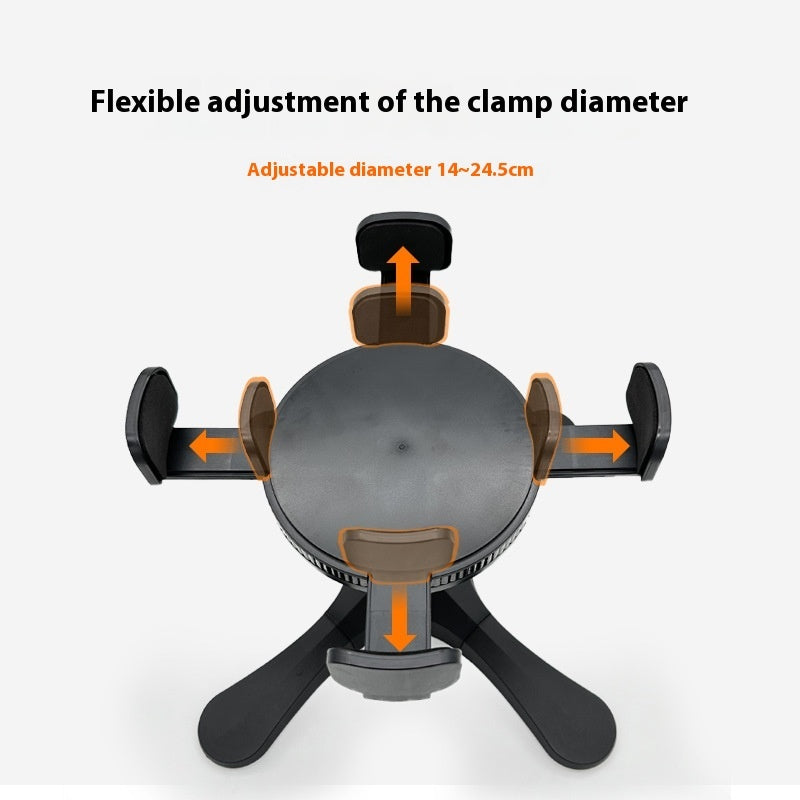 Pet Bowl with Adjustable Height, Anti-Tumble Bracket