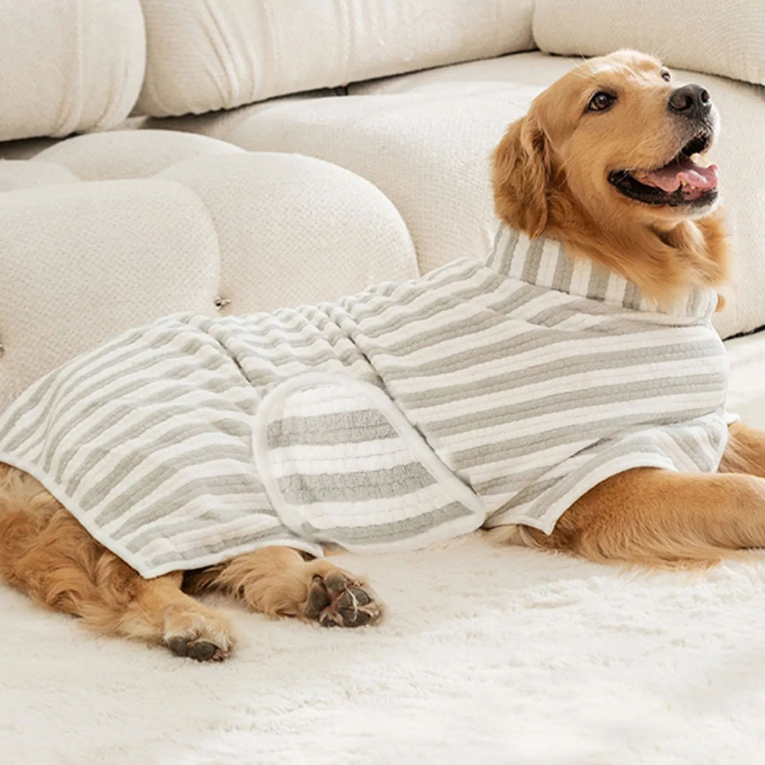 Ultra-Absorbent Quick-Drying Pet Bath Towel for All Sizes