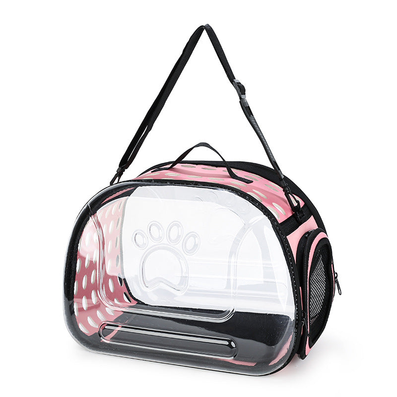 Portable Full Transparent Pet Backpack for Travel