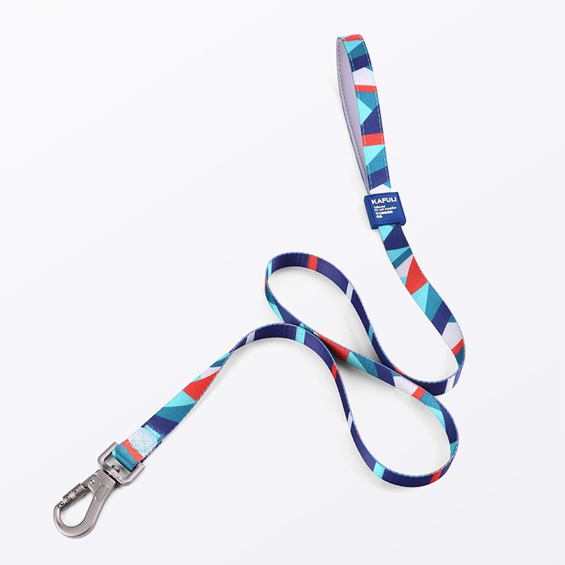 Pet Vest with Printed Design and Haulage Rope Set