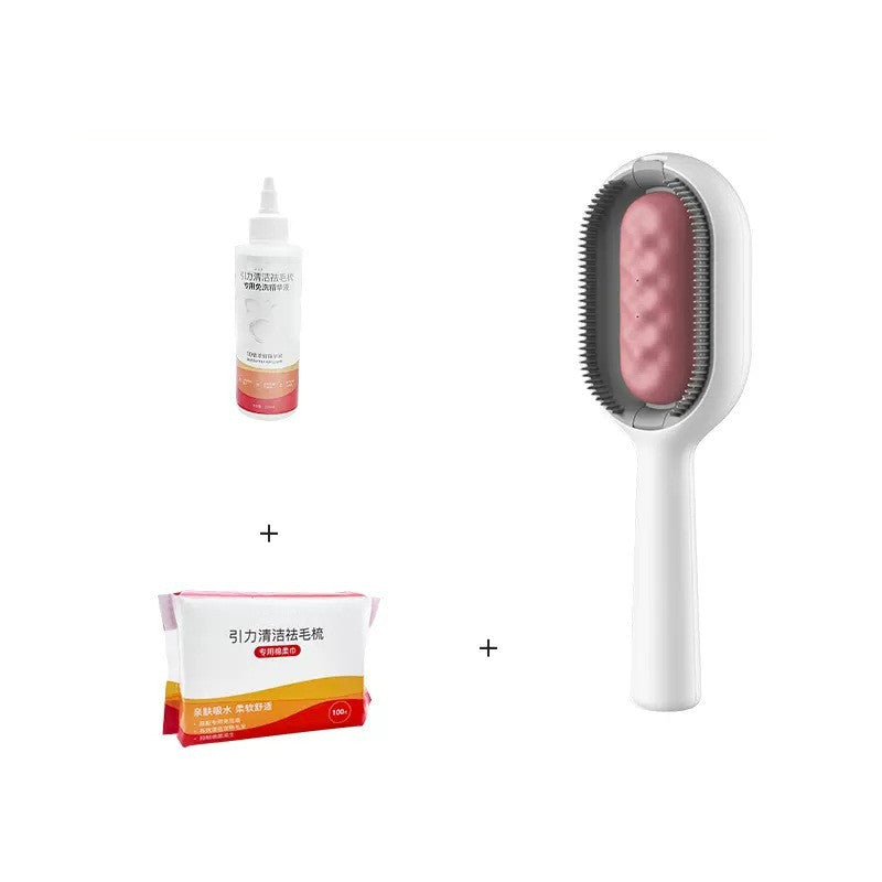 Pet Grooming Brush Dematting Comb for Floating and Sticky Hair Removal