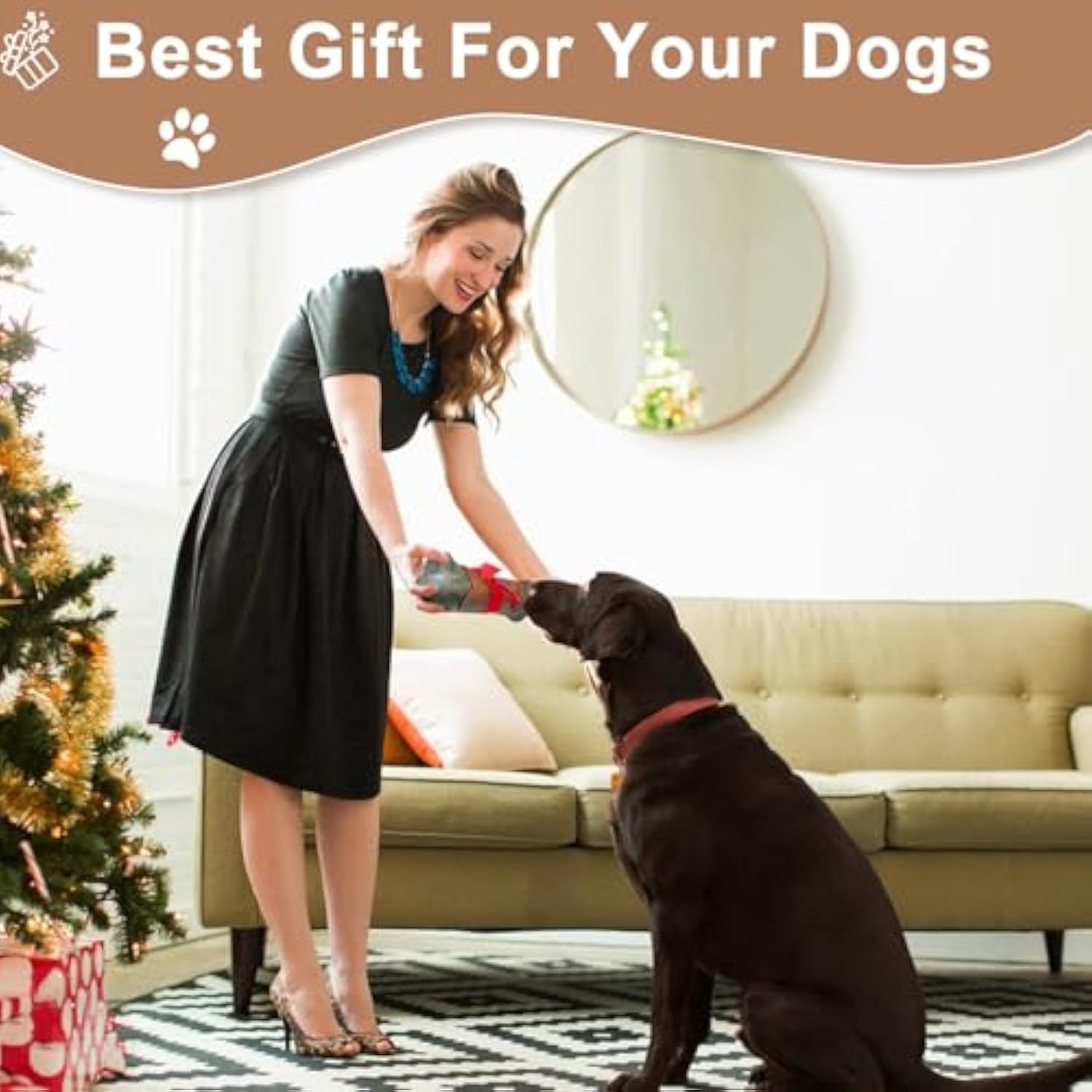 Durable Bacon-Flavored Chew Toy for Aggressive Pets
