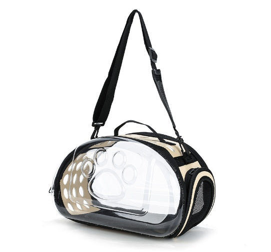 Portable Full Transparent Pet Backpack for Travel