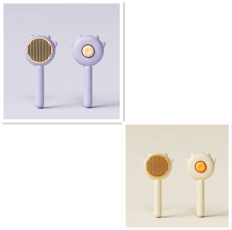 Pet Comb Massage Brush for Grooming, Hair Removal, and Cleaning