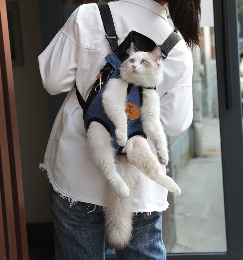 Portable Pet Backpack for Spring Outings