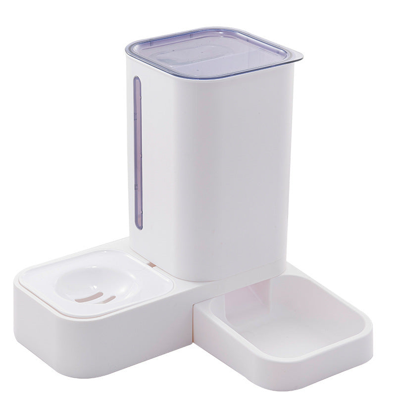 Automatic Double Plastic Water Bowl for Pets