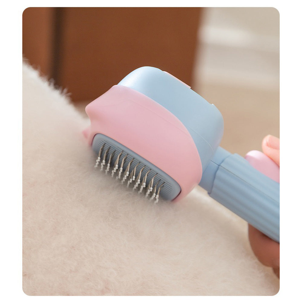 Pet Grooming Brush for Deshedding and Dematting Tool for All Fur Types