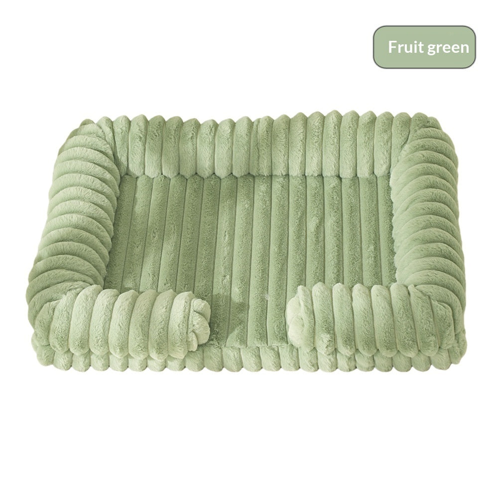Warm Large Pet Bed and Mat for All Seasons