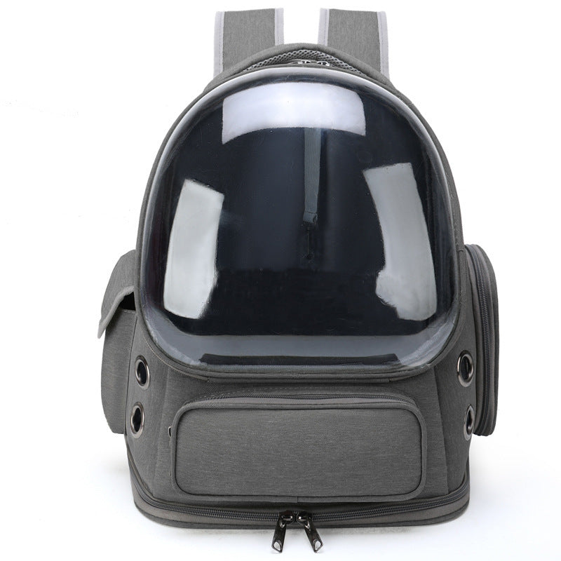 Portable Transparent Pet Backpack and Diaper Bag