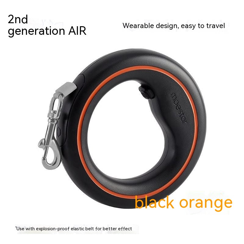 Cute Automatic Retractable Pet Leash with Hand Holding Rope