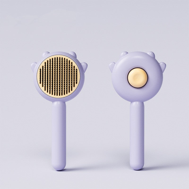 Pet Comb Massage Brush for Grooming, Hair Removal, and Cleaning