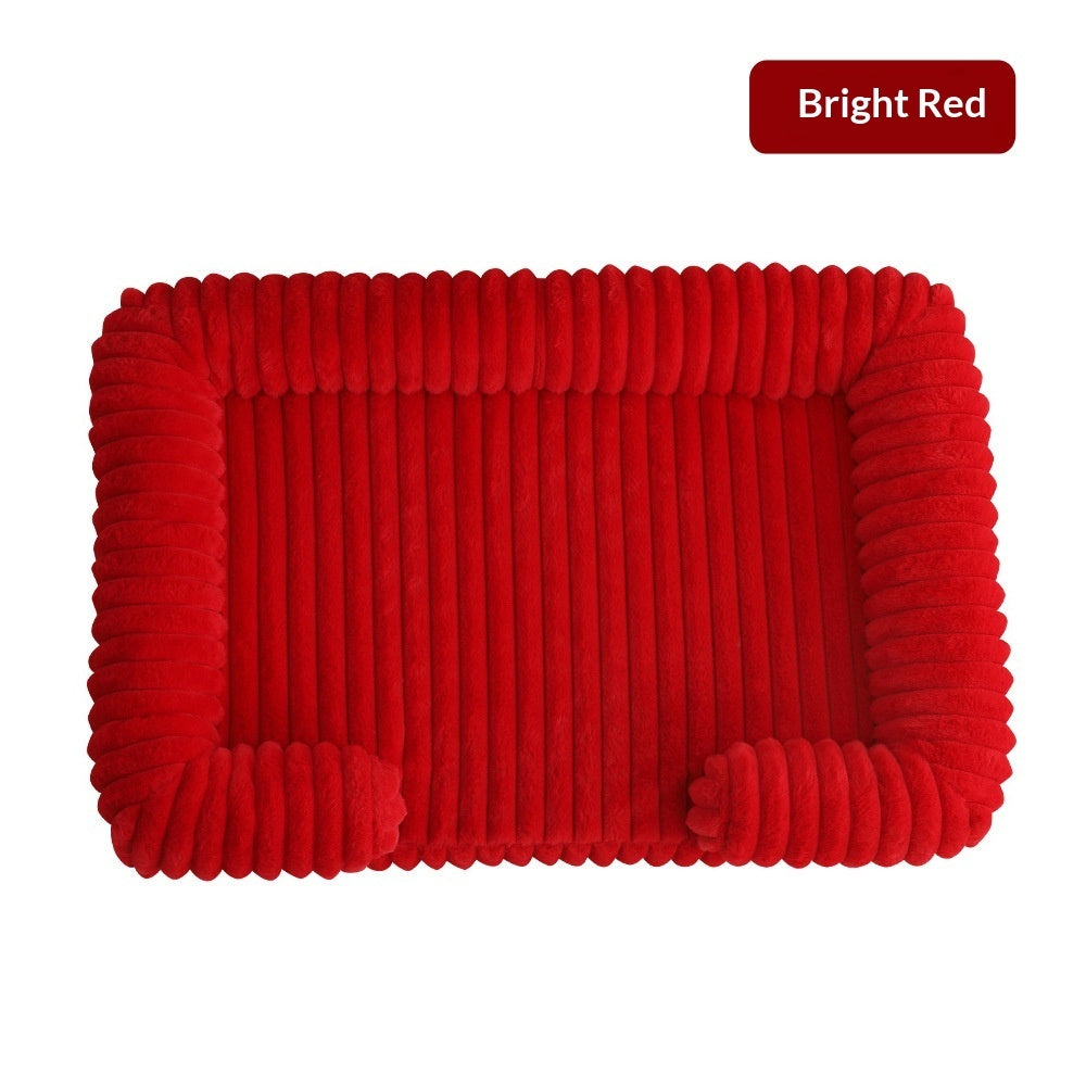 Warm Large Pet Bed and Mat for All Seasons