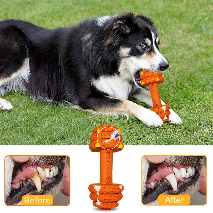 Durable Food-Grade Interactive Pet Chew Toy for Aggressive Pets