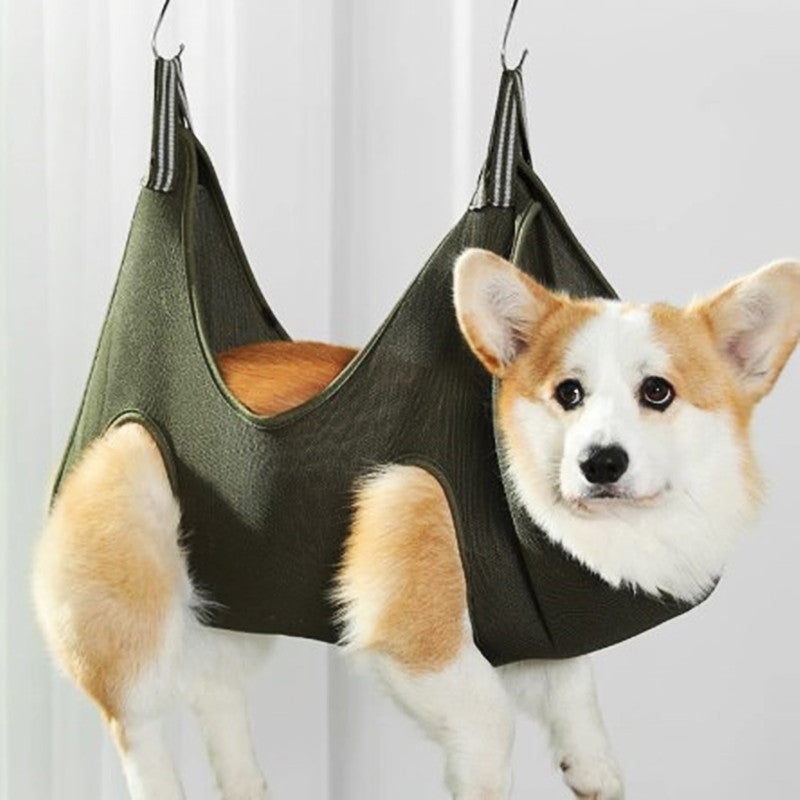 Pet Grooming Hammock Harness for Nail and Ear Care