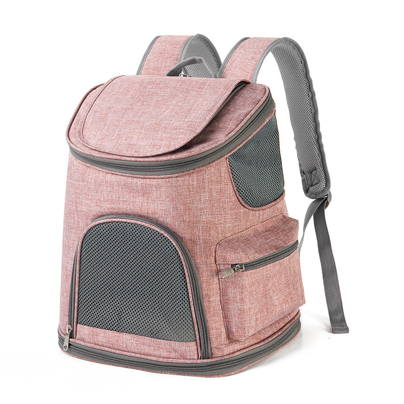 New Oxford Cloth Pet Backpack for Travel and Carrying