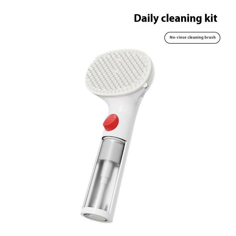 3-in-1 Pet Steam Brush and Grooming Comb for Hair Removal