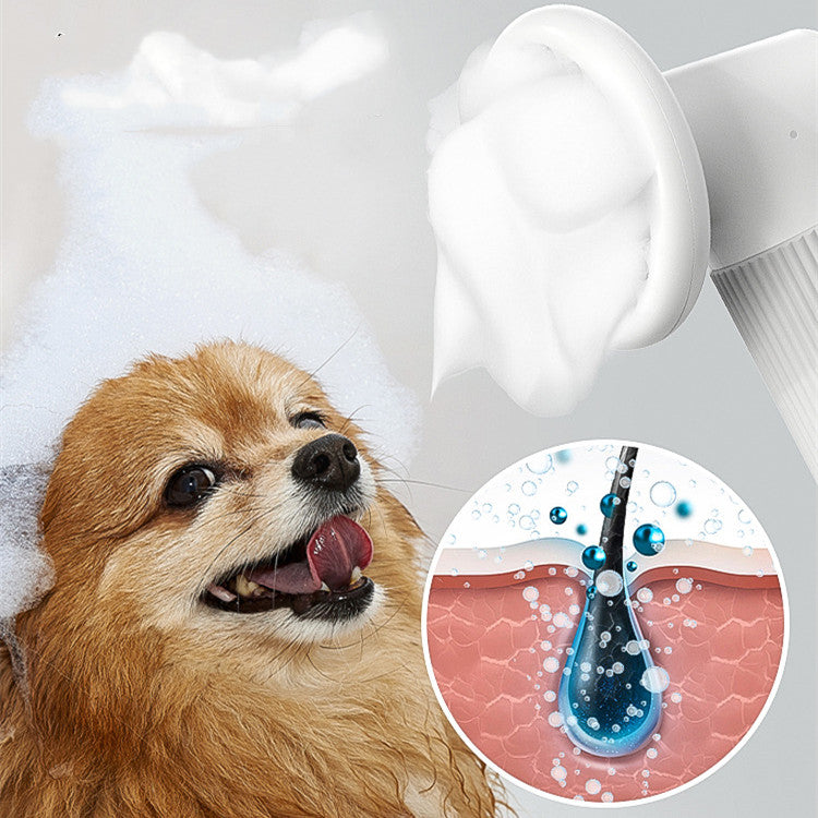 Pet Bubble Machine Shower Gel for Bathing Pets