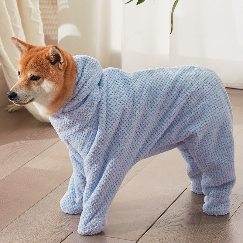 Absorbent Pet Towel for Quick-Drying and Thickening