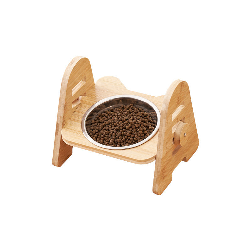 Oblique Mouth Pet Drinking Bowl