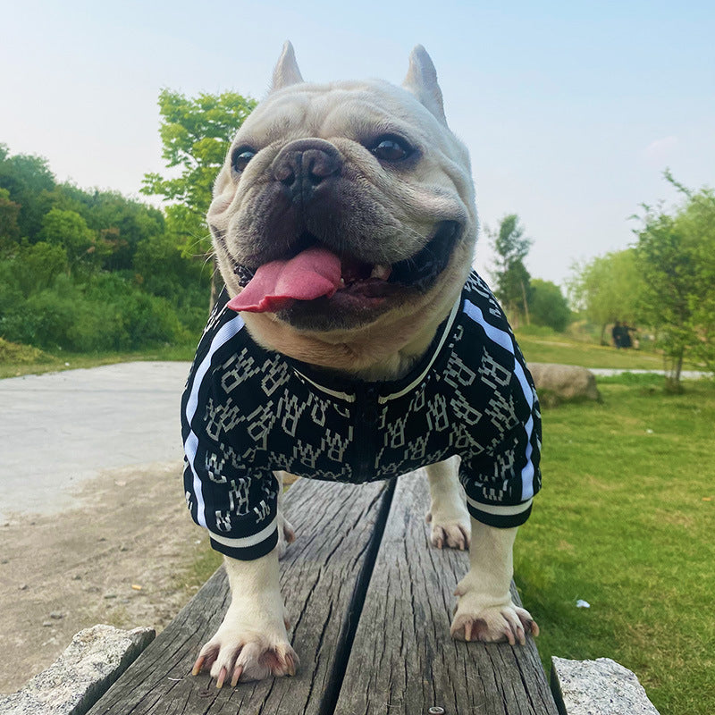 Zip-Up Pet Jacket, Stretchy Clothing for Pets