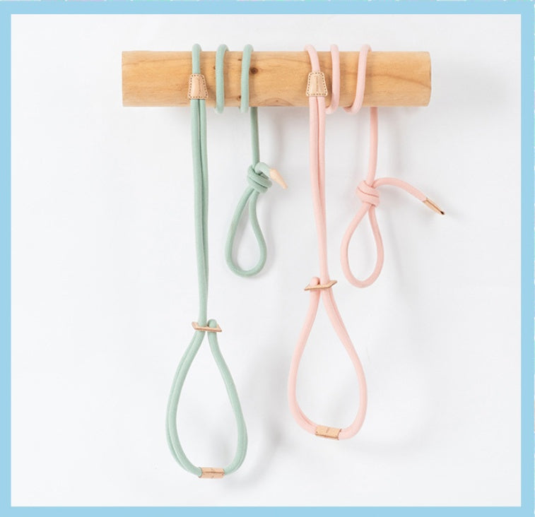 Dual-Purpose Integrated Round Rope Leash for Pets