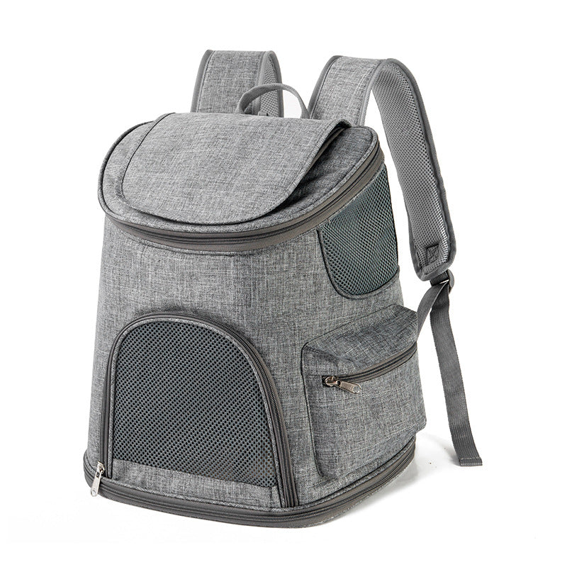 New Oxford Cloth Pet Backpack for Travel and Carrying