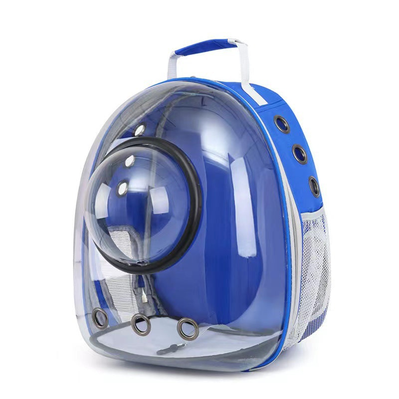 Transparent Skylight Pet Backpack with Large Capacity and Breathable Design