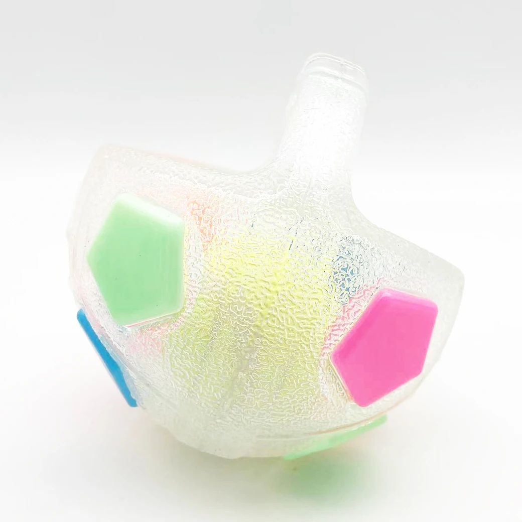 Durable Football-Shaped Pet Chew and Squeak Toy