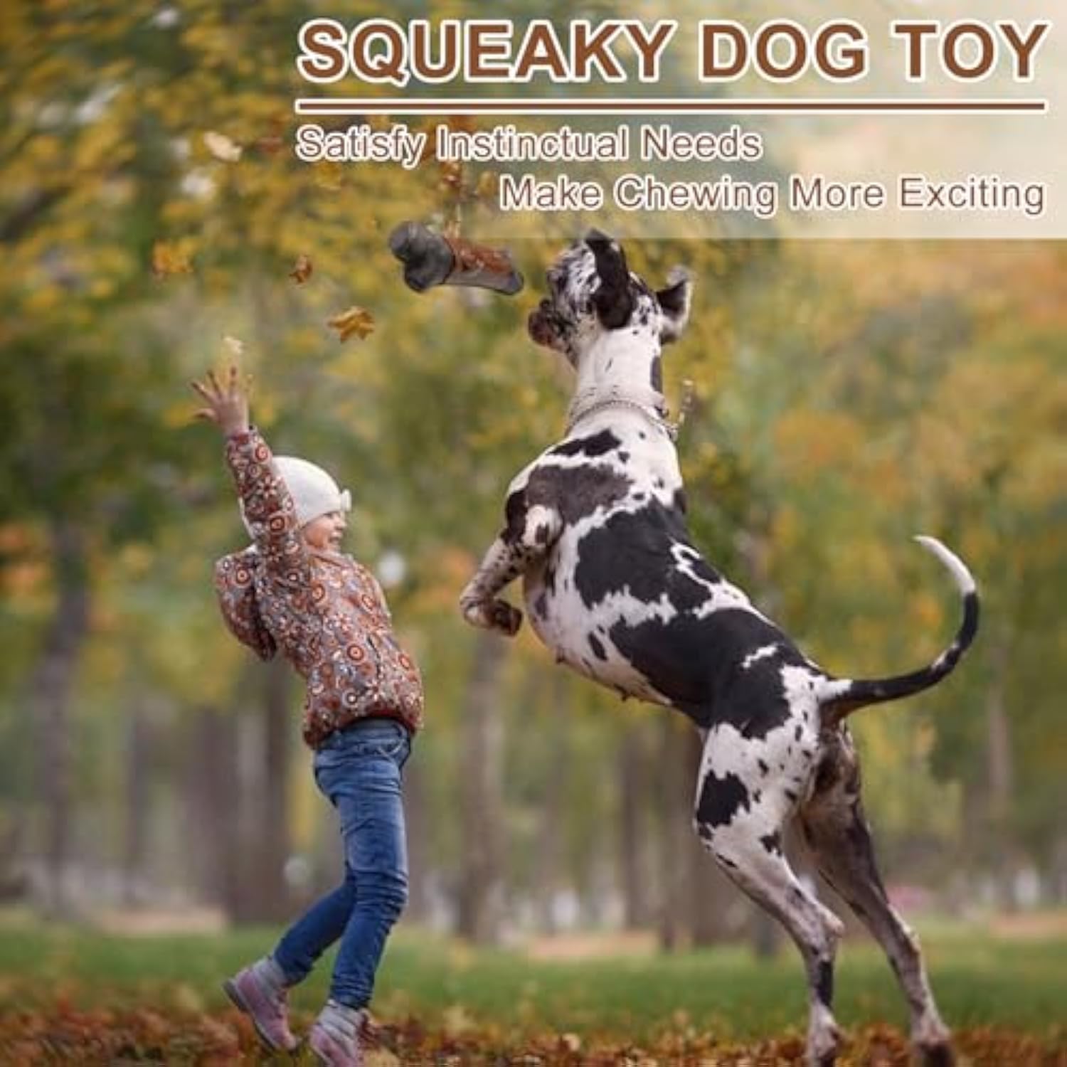 Durable Bacon-Flavored Chew Toy for Aggressive Pets
