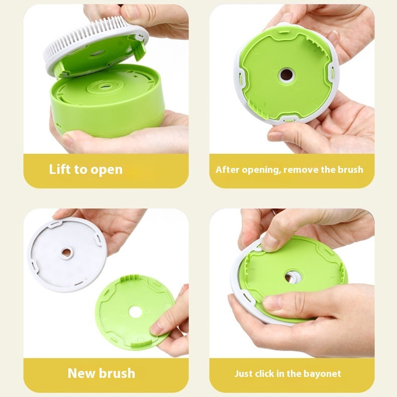Pet Spray Comb and Electric Massage Grooming Brush for Hair Removal