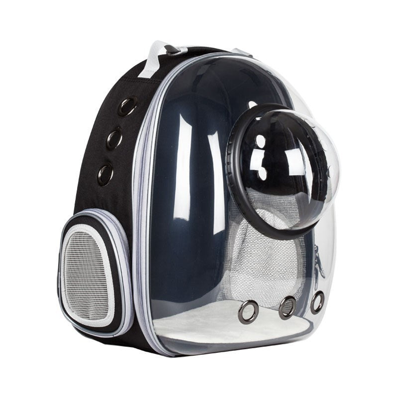 Transparent Skylight Pet Backpack with Large Capacity and Breathable Design