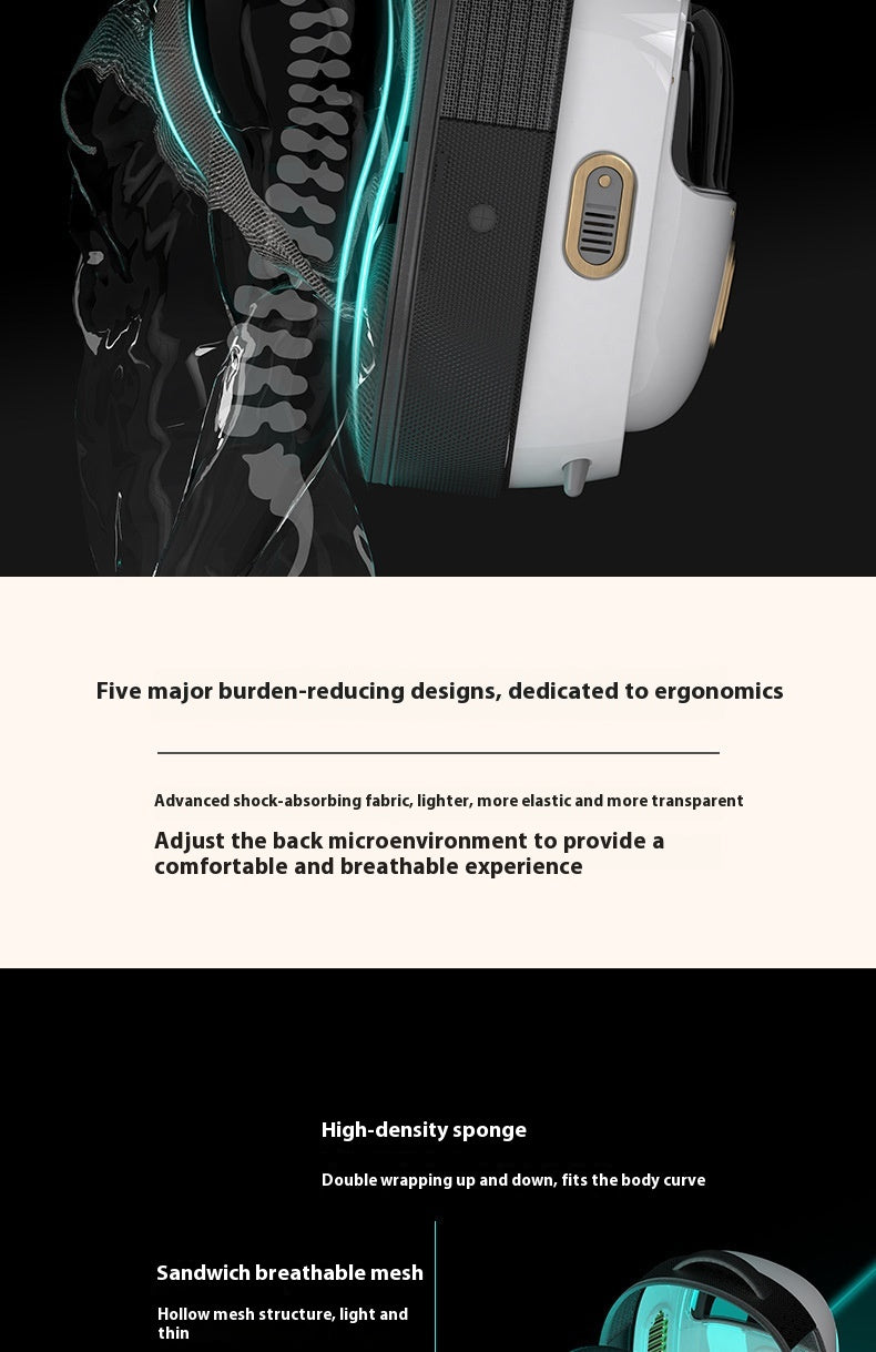 Blowing System Pet Backpack with Half Window and Heating Feature
