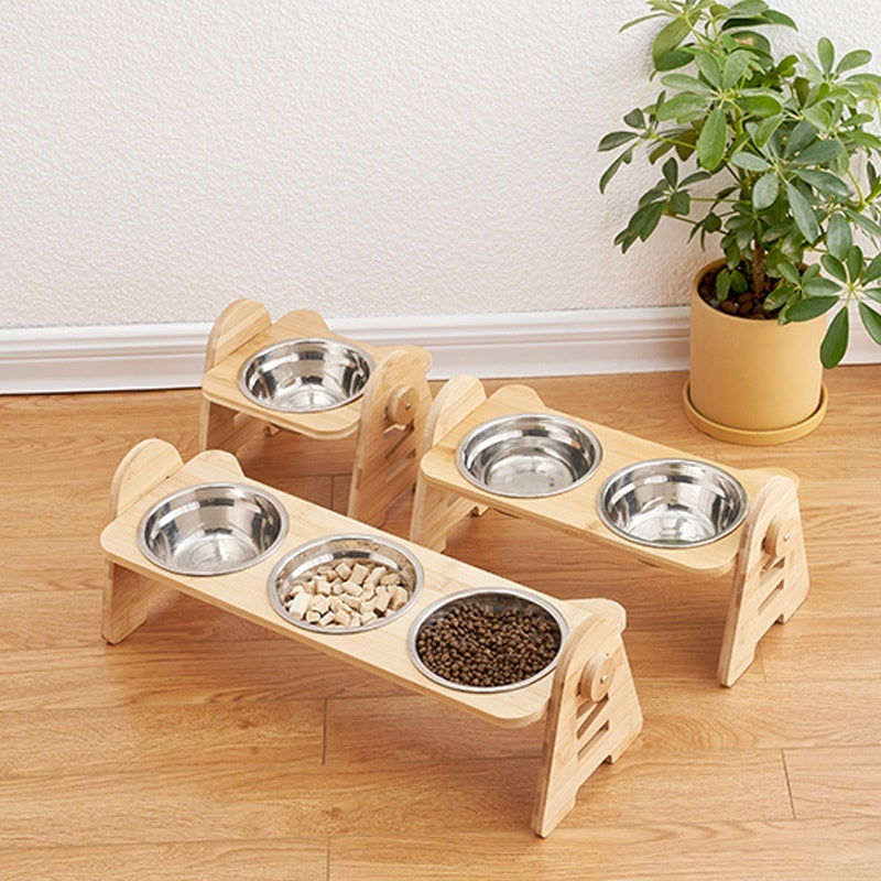 Oblique Mouth Pet Drinking Bowl