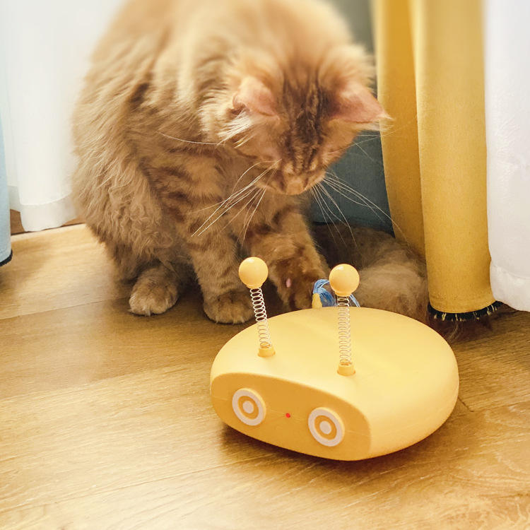 Electric Interactive Pet Toy with Automatic Laser and Movement