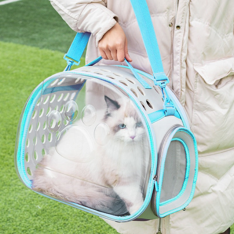 Transparent Space Capsule Pet Backpack